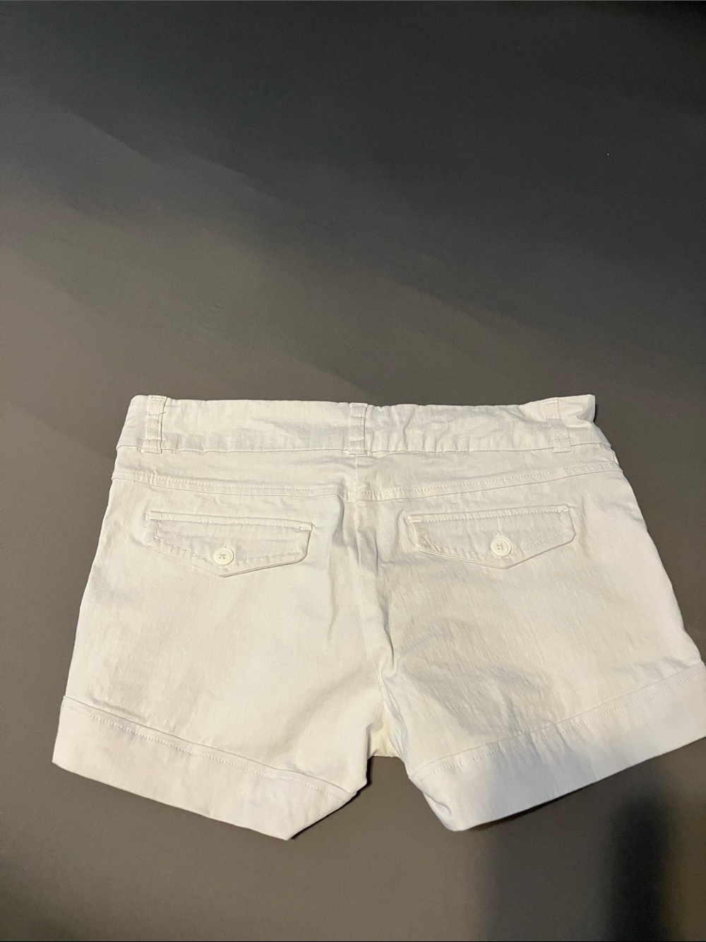BeBop White High-Waist Women's Shorts